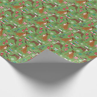 Boxer Dogs kerstcadeautje Cadeaupapier