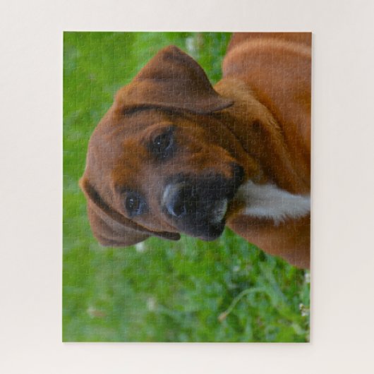 Boxer Dog's Legpuzzel (Verticaal)