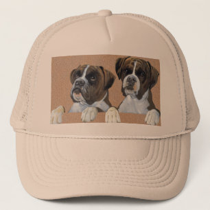 Boxer Dogs Pet, Baseball Hat Trucker Pet
