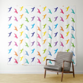 Boxer Dogs Wandkleed (In Situ (horizontaal))