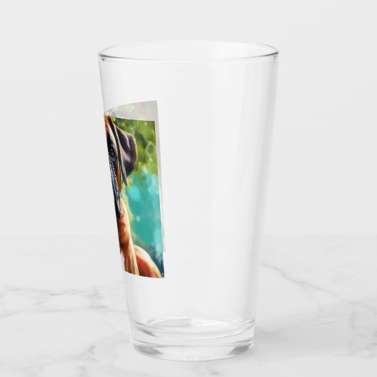 Boxer Dog🐾Wiggle Butts & Tail Wags Glas (Links)