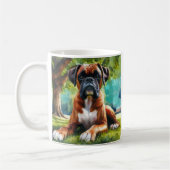 Boxer Dog🐾Wiggle Butts & Tail Wags Koffiemok (Links)