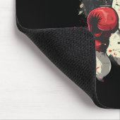 Boxer Eenhoorn met Bokshandschoenen Kickboksen Sch Muismat (Hoek)