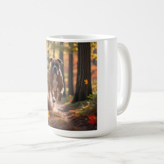 Boxer Elegant Coffee Mok (Voorkant rechts)