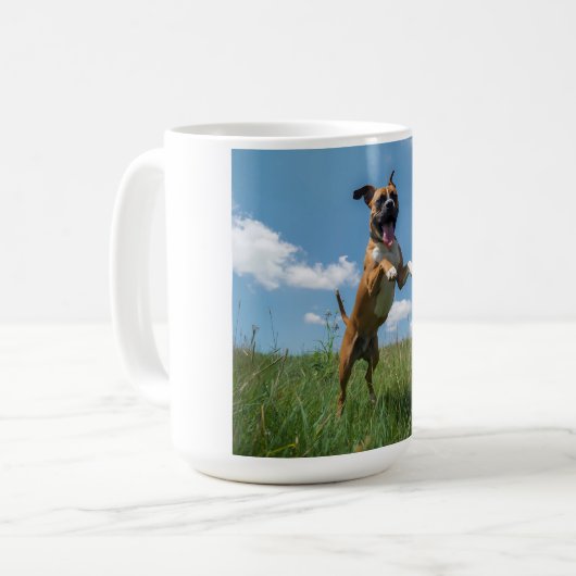 Boxer Elegant Coffee Mok (Voorkant links)