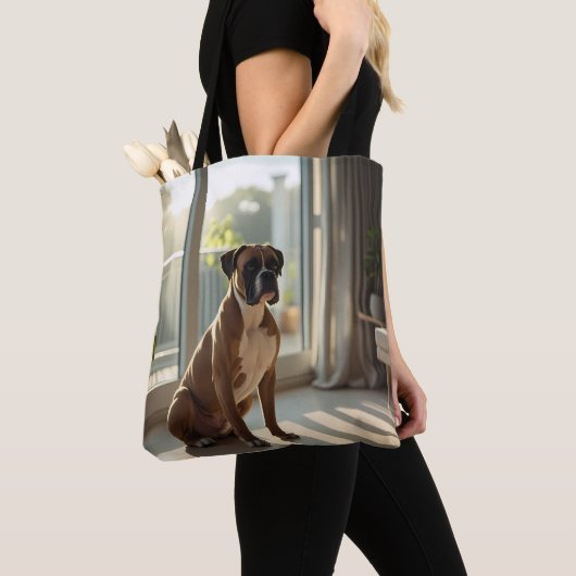 Boxer Elegant Tote Bag (Dichtbij)