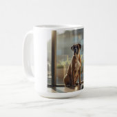 Boxer Elegante Koffiemok (Voorkant links)