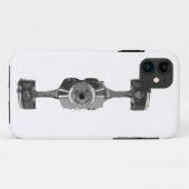 Boxer-engine Iphone-draagtas Case-Mate iPhone Case (Achterkant (horizontaal))