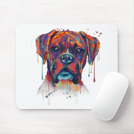 Boxer Face Mousepad | Essential Mousepad Muismat (Met muis)