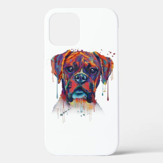 Boxer Face Phonecase, Ipadcase | HONDENLIEFHEBBERS Case-Mate iPhone Case (Achterkant)