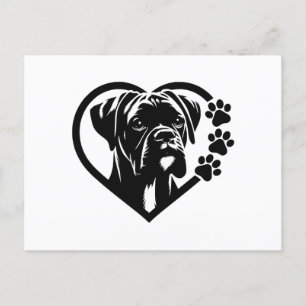 Boxer Feestdagenkaart