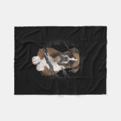 Boxer Fleece Deken (Voorkant (Horizontaal))