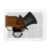 Boxer, Formele hond en Pet Magneet (Horizontaal)