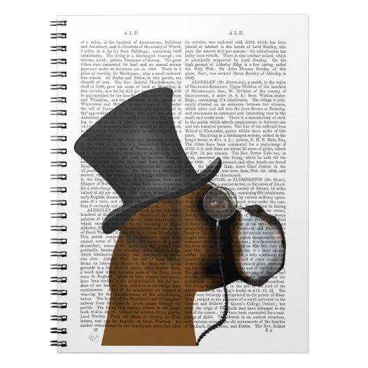 Boxer, Formele hond en Pet Notitieboek (Voorkant)