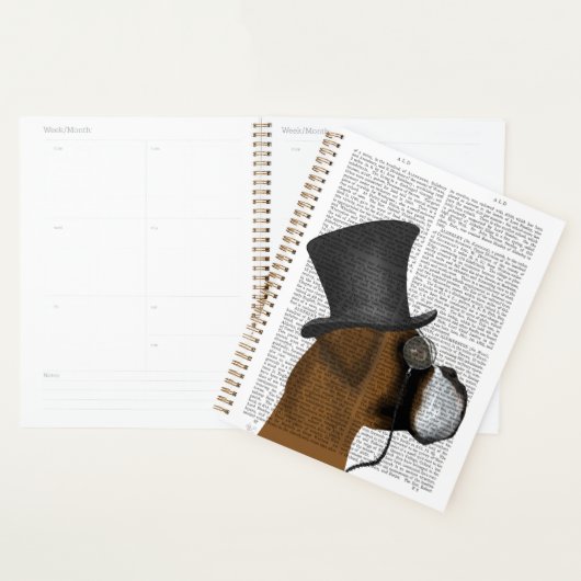 Boxer, Formele hond en Pet Planner (Display)