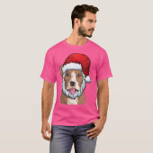 Boxer Funny Santa Claus Kerstcadeau Shirt (Voorkant volledig)