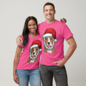 Boxer Funny Santa Claus Kerstcadeau Shirt (Unisex)