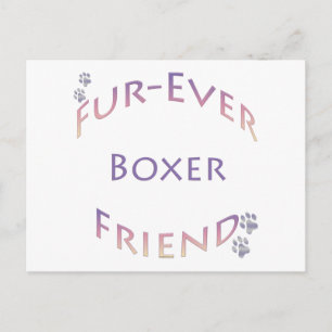 Boxer Furever Briefkaart