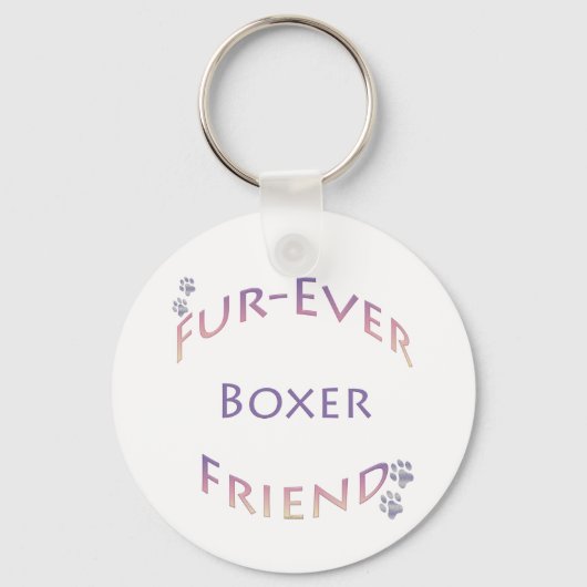 Boxer Furever Sleutelhanger (Voorkant)