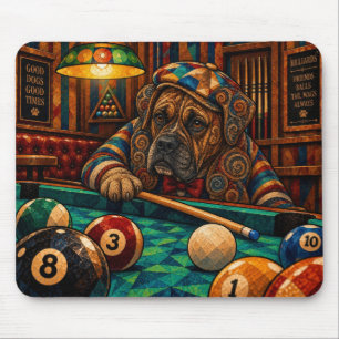 Boxer, Geometrisch Mozaïek Muismat