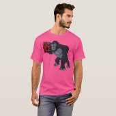 Boxer Ghetto Blaster Boxing Boombox - 80S 90S Hip T-shirt (Voorkant volledig)