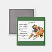 Boxer Gifts Magneet (Voorkant / Achterkant)