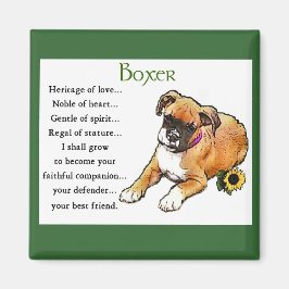 Boxer Gifts Magneet