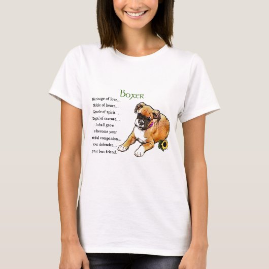 Boxer Gifts T-shirt (Voorkant)