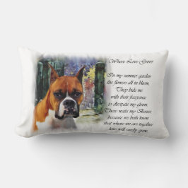Boxer Gifts waar liefde groeit Kussen