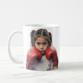 boxer girl mug koffiemok