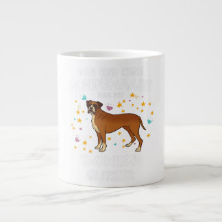Boxer Glitter Dog Pet Lover Gift Ideas Grote Koffiekop