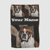 Boxer Golfhanddoek (Voorkant)