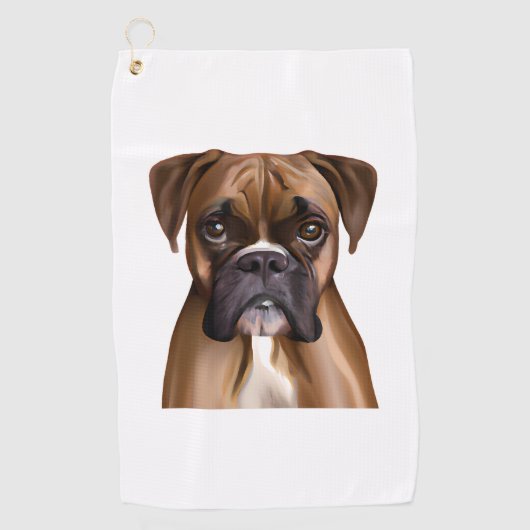 Boxer Golfhanddoek (Voorkant)