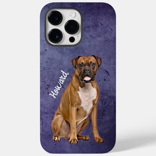 Boxer Grunge Hoesje-Mate iPhone Case (Achterkant)
