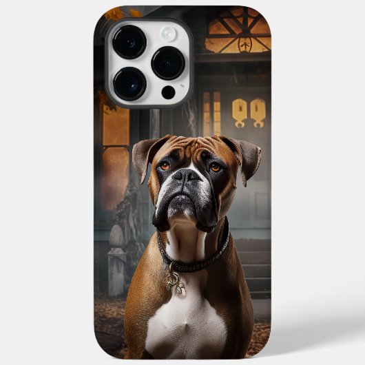 Boxer Halloween eng Case-Mate iPhone Case (Achterkant)