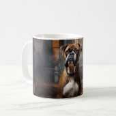 Boxer Halloween eng Koffiemok (Voorkant links)