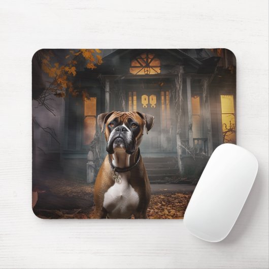 Boxer Halloween eng Muismat (Met muis)