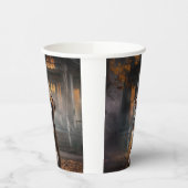 Boxer Halloween eng Papieren Bekers (Links)