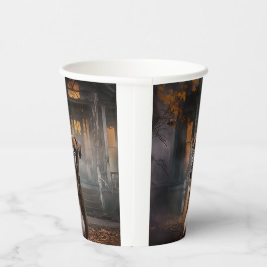 Boxer Halloween eng Papieren Bekers (Rechts)