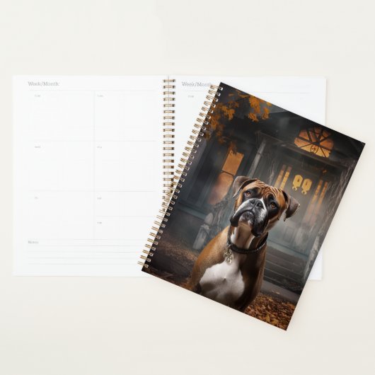 Boxer Halloween eng Planner (Display)