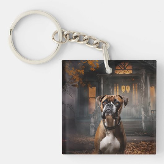 Boxer Halloween eng Sleutelhanger (Voorkant)