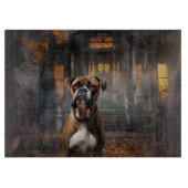 Boxer Halloween eng Snijplank (Voorkant)