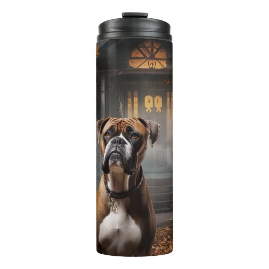 Boxer Halloween eng Thermosbeker (Voorkant)