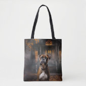 Boxer Halloween eng Tote Bag (Voorkant)