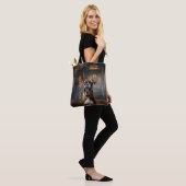 Boxer Halloween eng Tote Bag (Op model)