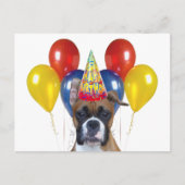 Boxer Happy Birthday Briefkaart (Voorkant)