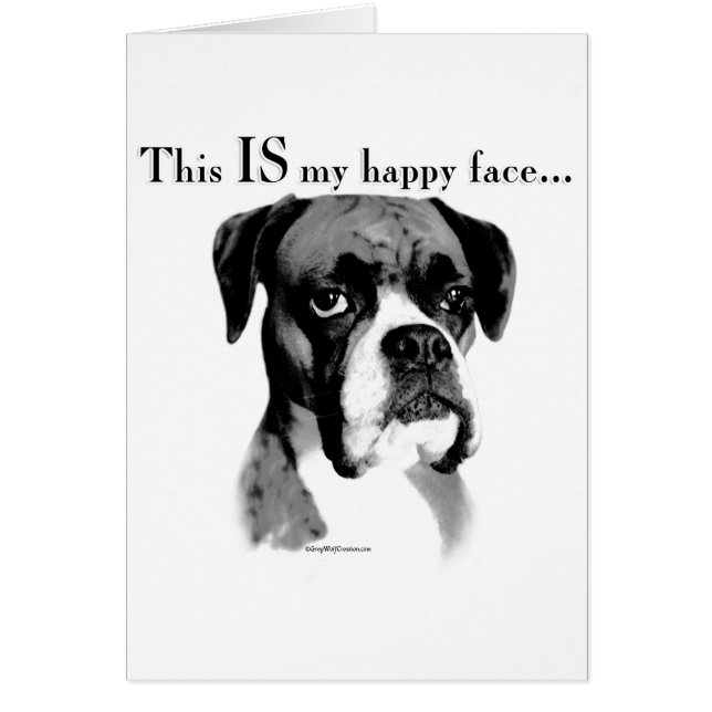 Boxer Happy Face (Voorkant)