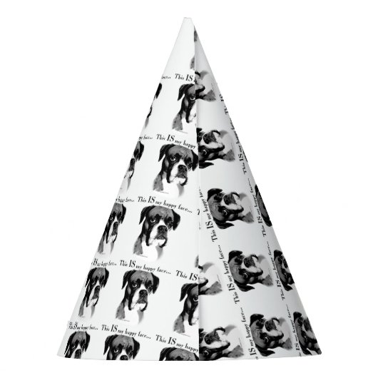 Boxer Happy Face Feesthoedjes (Achterkant)