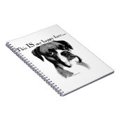 Boxer Happy Face Notitieboek (Rechterzijde)