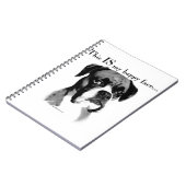 Boxer Happy Face Notitieboek (Linkerzijde)